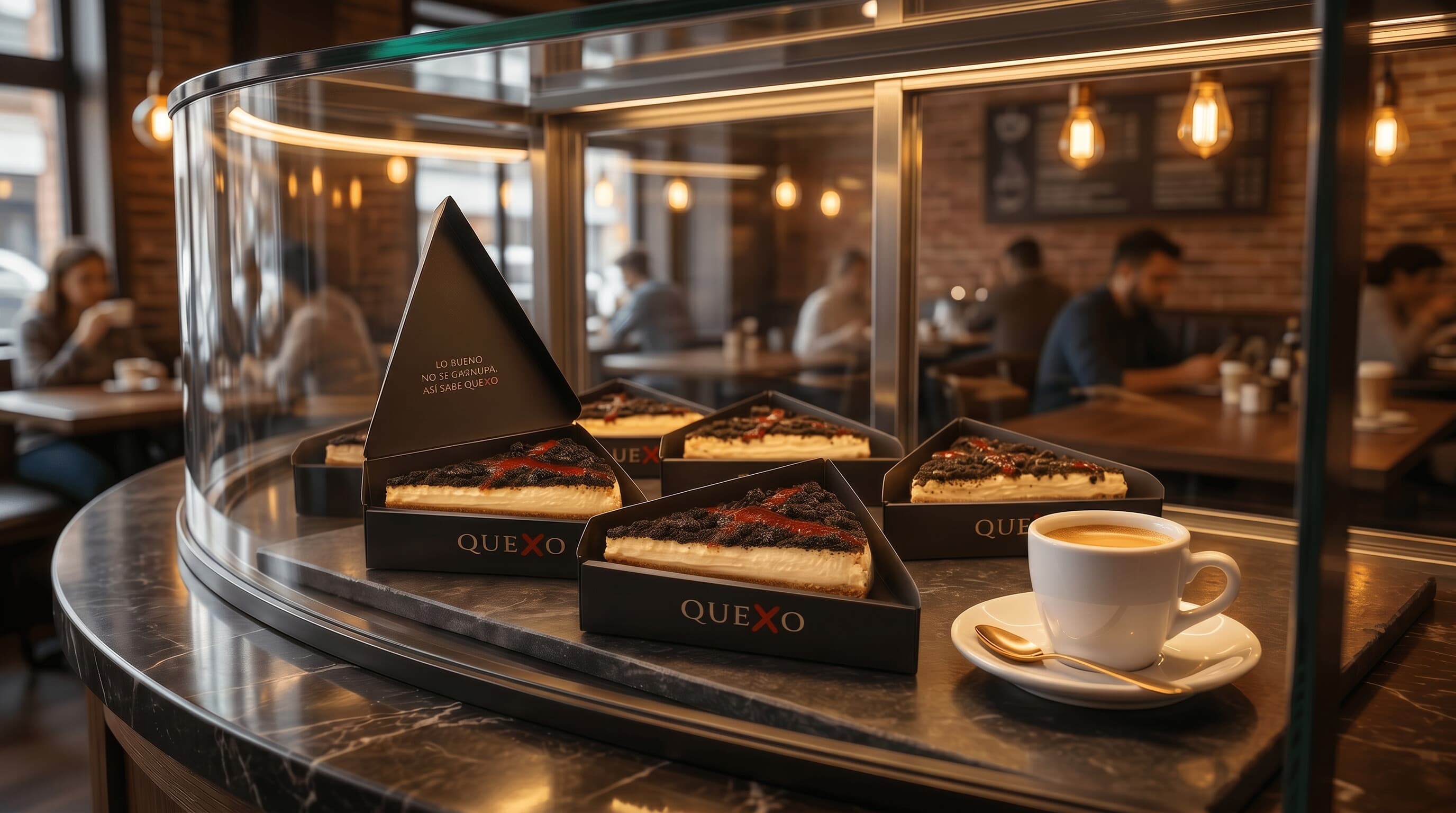 Quexo para cafeterías